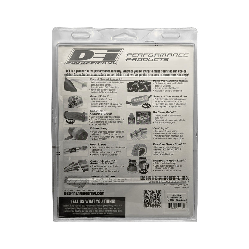 Load image into Gallery viewer, Dei 10126 DEI Exhaust Wraps - Titanium Series
