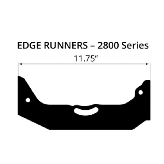 Woodys ETS5-2800 2800 Series Carbide Runner - 90deg. - 5in.