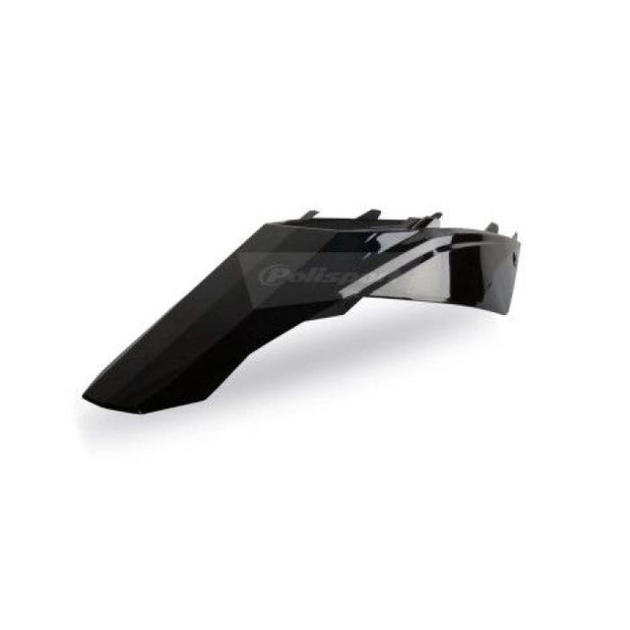 Polisport 8550800003 Rear Fender with Side Panels - Black