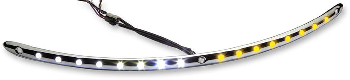 Cycle Visions CV4862 Electra Light Trim - Chrome with White Run Lights