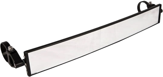 Axia Alloys MODPRVMSM-BK Panoramic Rearview Mirror - 17in. Wide - 0.5in. Arm - Black