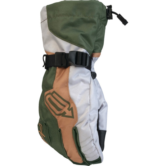 Arctiva Pivot 8 Womens Gloves (X-Large, Green/Tan)