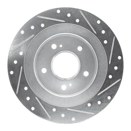 R1 Concepts 631-67018L RNC Brake Rotor - Drill & Slot