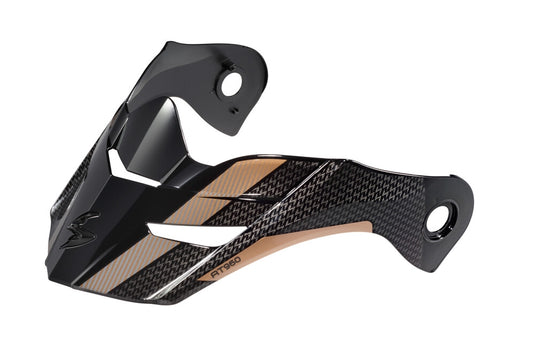 Scorpion Peak Visor for EXO-AT960 Hicks Helmet - Black/Gold
