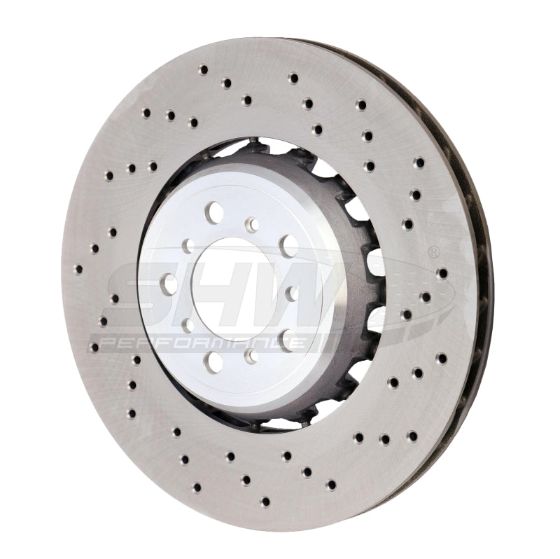 Load image into Gallery viewer, Shw Performance BFR44810 SHW Drilled Lightweight Rotors
