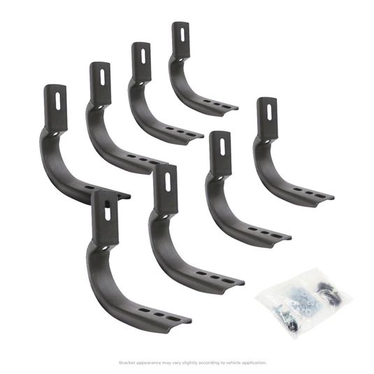Go Rhino 6840475 GOR OE Extreme Brackets