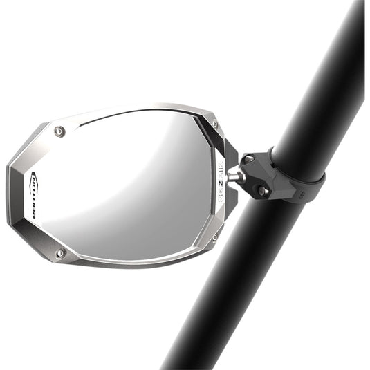 Seizmik 56-18108 Photon Sideview Mirror with Cast Aluminum Bezel - 1.875in.