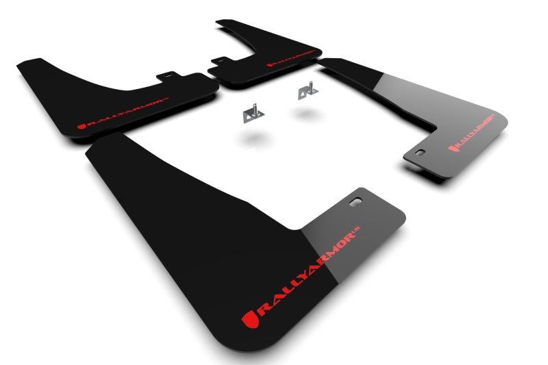 Load image into Gallery viewer, Rally Armor MF102-UR-BLK/RD RAL UR Blk Flap/Rd Logo
