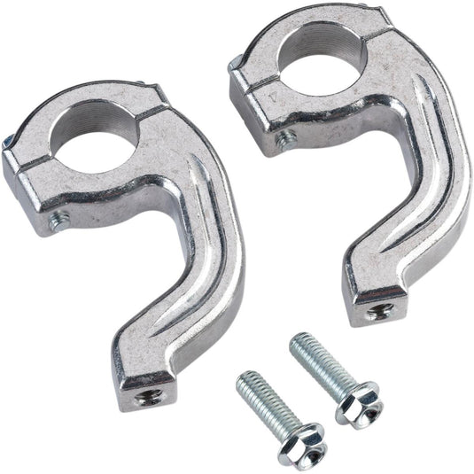 Moose Racing 50-214S Inner Mount Clamp for Contour Handguard - Silver