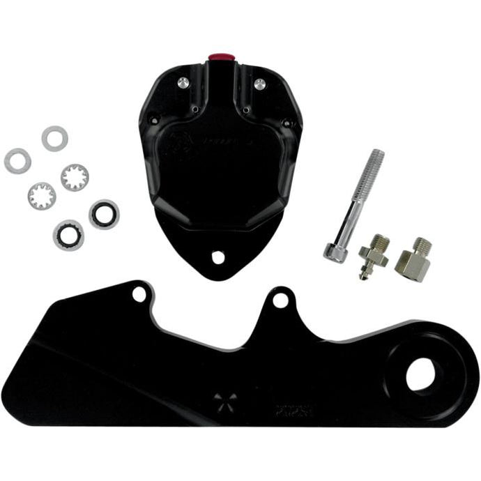 Gma Engineering GMA-202STSB 2-Piston Custom Rear Brake B-Caliper Kit - Smooth Black