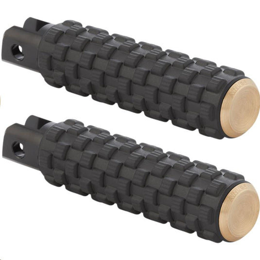 Arlen Ness I-1309 Fusion Footpegs - Air Trax - Brass