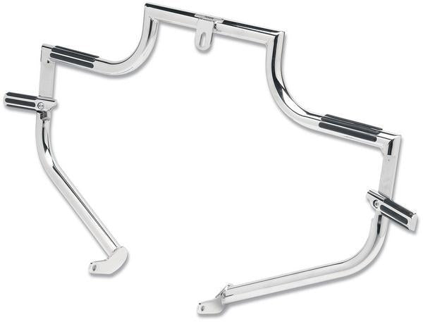 Lindby 1201 Twinbar Front Highway Bar - Chrome-Plated
