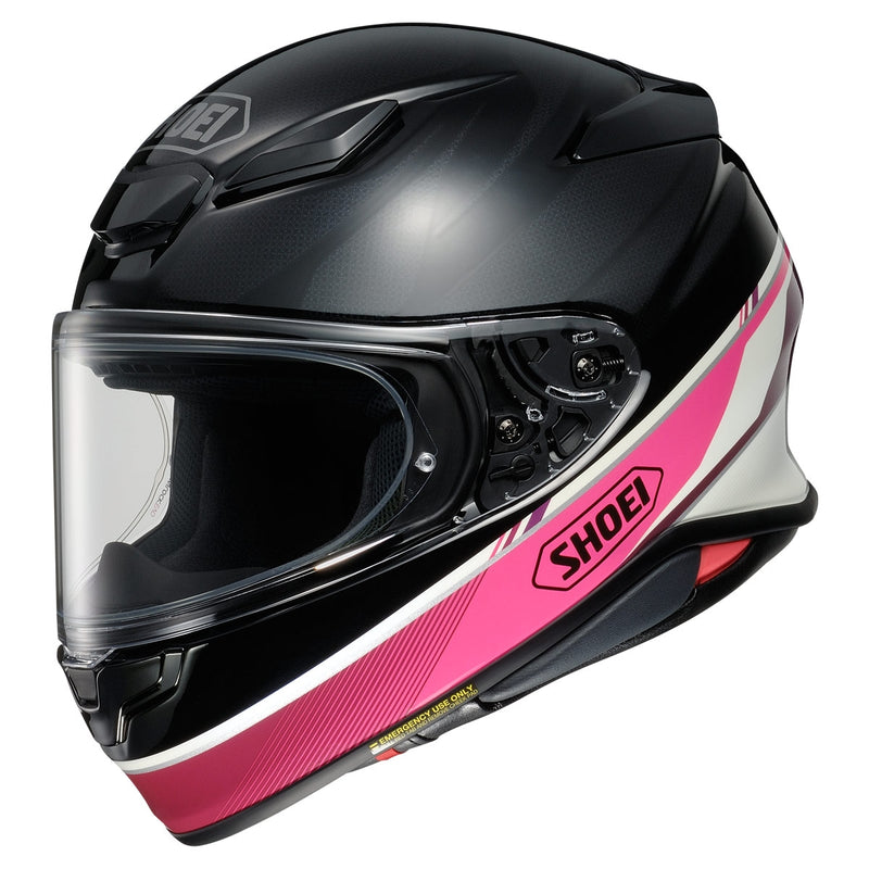 Shoei RF-1400 Nocturne Helmet Pink (TC-7) Black