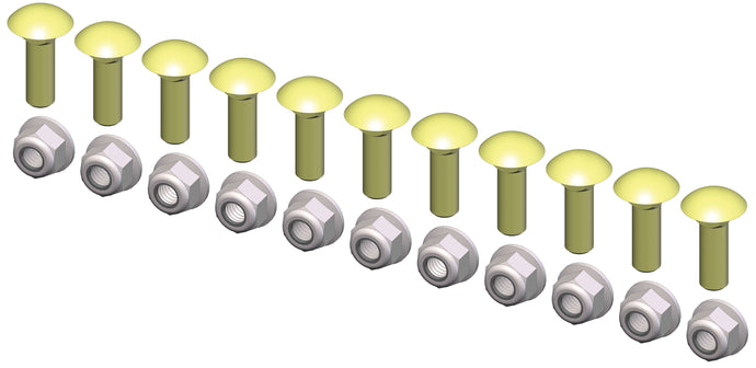 Kfi Products HK-410 Wear Bar Hardware kit