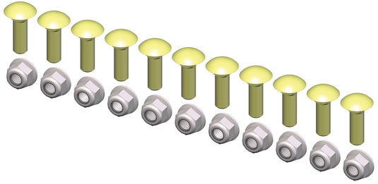 Kfi Products HK-410 Wear Bar Hardware kit