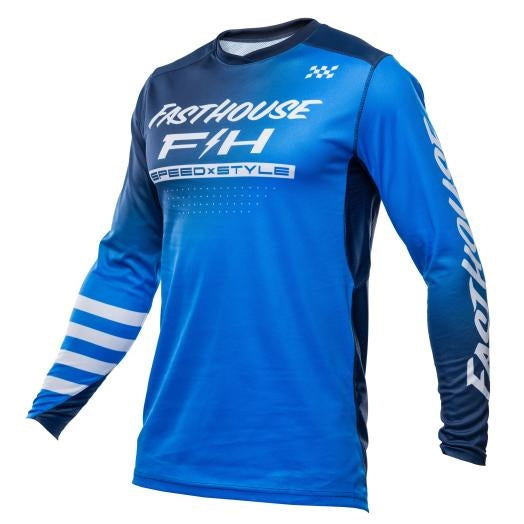 Load image into Gallery viewer, Fasthouse Elrod Ether Jersey (XXX-Large, Blue/Navy)
