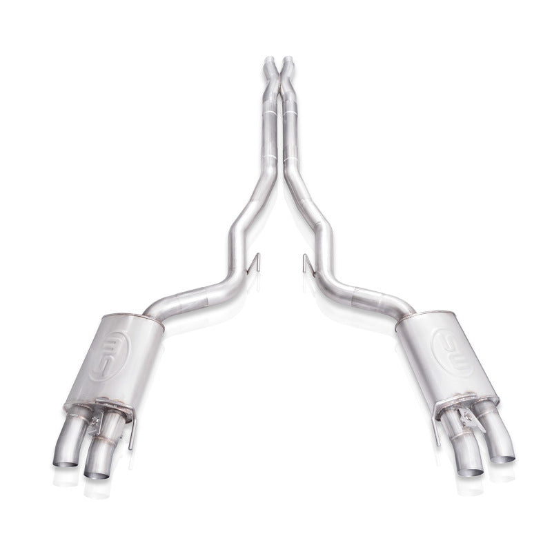 Load image into Gallery viewer, Stainless Works GT350CBXFCR SSW Exhaust Catback

