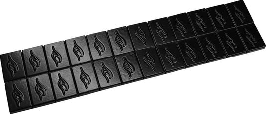 Coastal Moto WWKIT-5-12B Wheel Weights - Black - 0.5oz. - 24 Pack