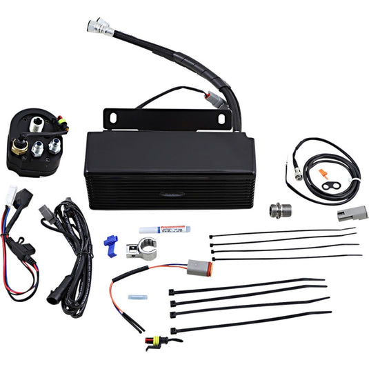 Ultracool RF-2GSS Below Regulator Mounted Oil Cooler Kit - Gloss Black