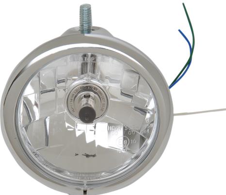Drag Specialties 2001-0807 5 3/4in. Headlight Assembly - Black