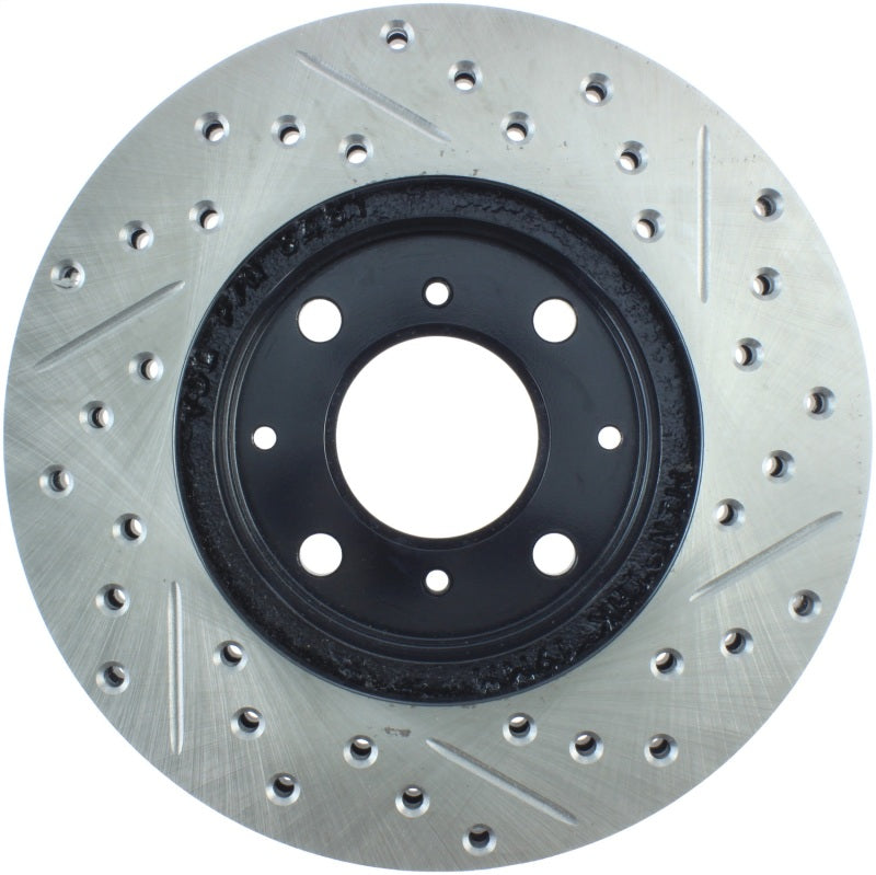 Load image into Gallery viewer, Stoptech 127.40023R ST Slot &amp; Drill Brake Rotors
