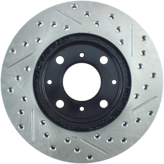 Stoptech 127.40023R ST Slot & Drill Brake Rotors