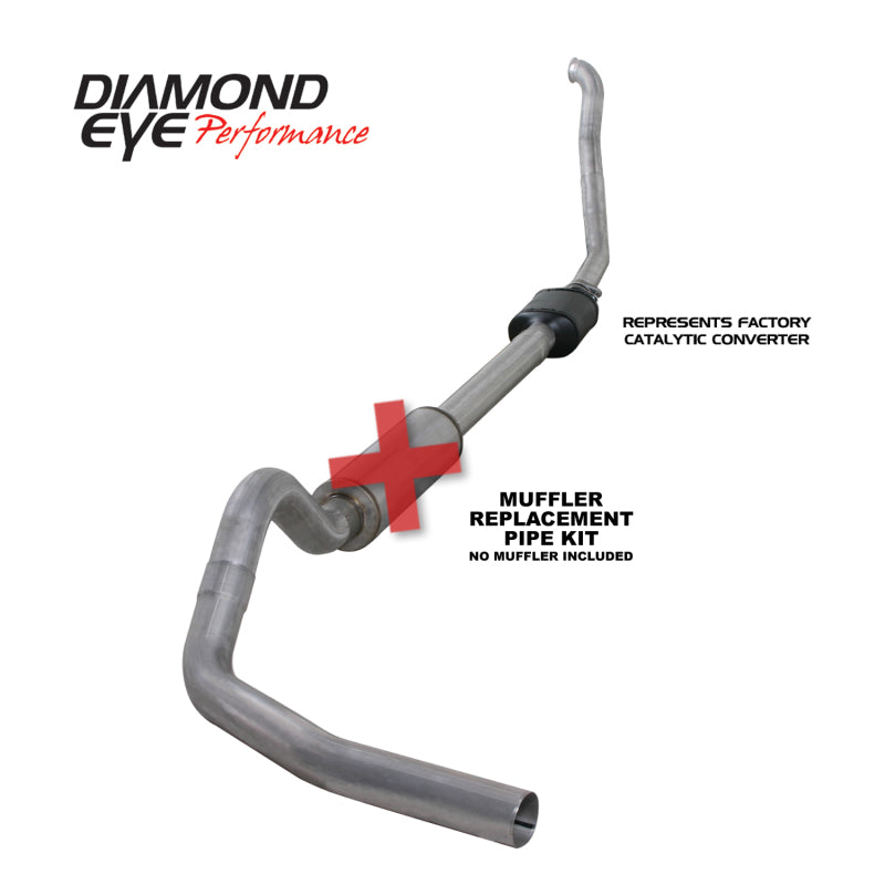 Load image into Gallery viewer, Diamond Eye Performance K4306A-RP DEP Turbo Back Exhaust Kit AL

