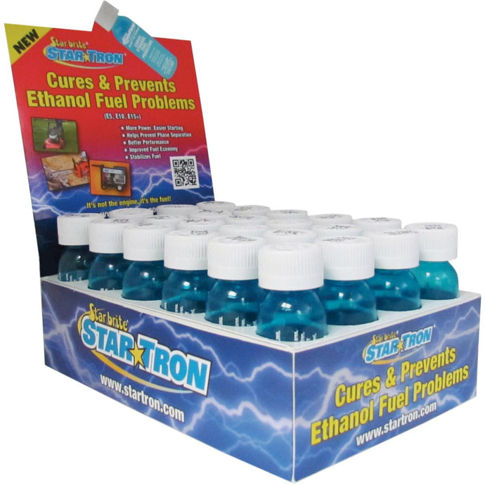 Star Brite 14324 Star Tron Enzyme Fuel Additive with Counter Display - 24pk.