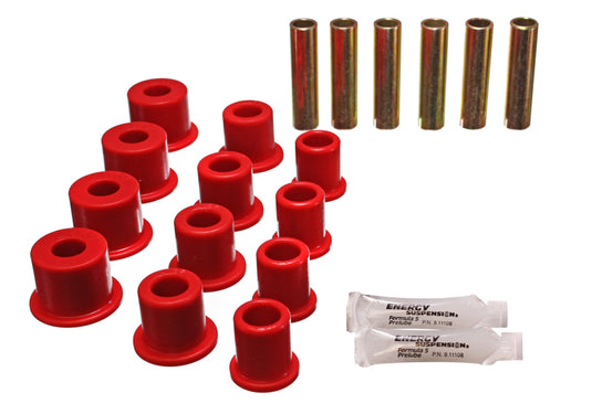 Energy Suspension 4.2134R ES Spring/Shackle Bush - Red
