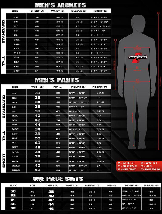 Cortech Aero-Tec Jacket (Large, Black/Gun)