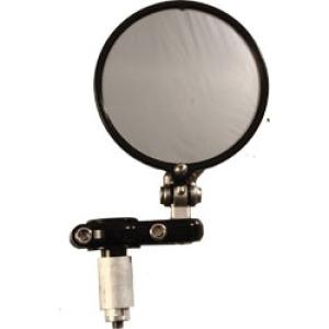 Psr 00-00200-22 Folding Bar End Mirror - Franco - Universal - Black