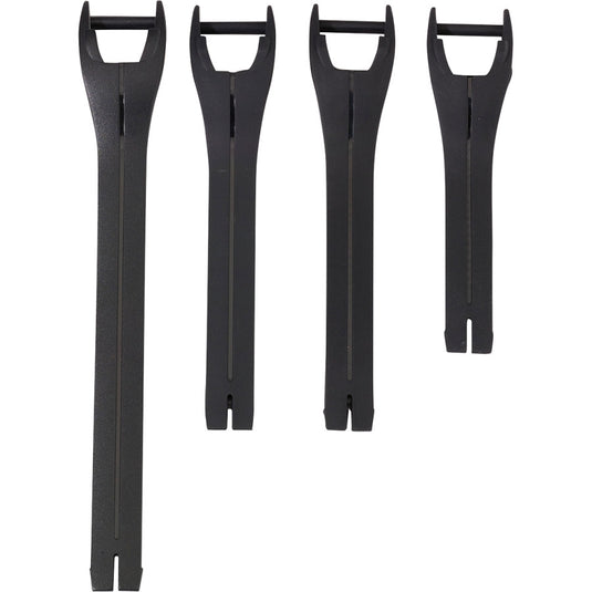 Moose Racing Qualifier Boot Strap Kit - Black - 7-9