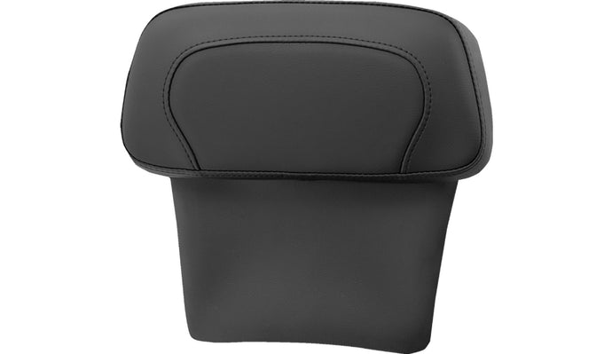 Saddlemen 814-07-CPACK-RS Chopped Tour Pak Backrest Pad - RoadSofa - Black with Black Stitch