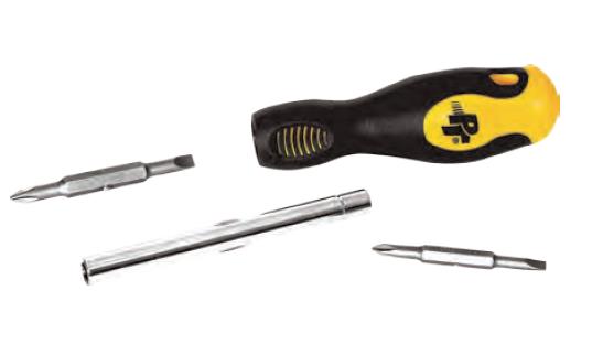 Performance Tools 20152 = 4 EACH 6-In-1 Screwdriver