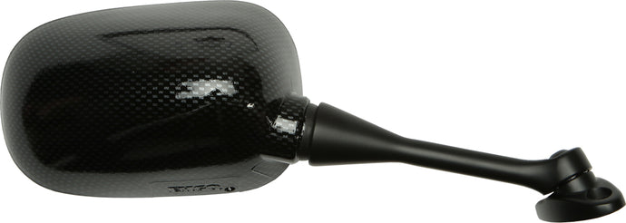Emgo 20-35223 OEM Style Mirror - Carbon Fiber Finish - Right