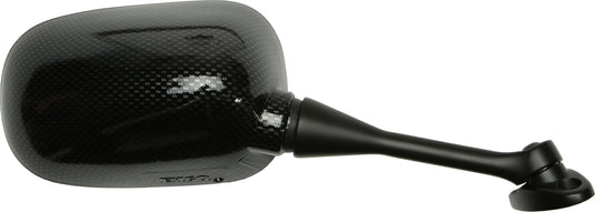Emgo 20-35223 OEM Style Mirror - Carbon Fiber Finish - Right