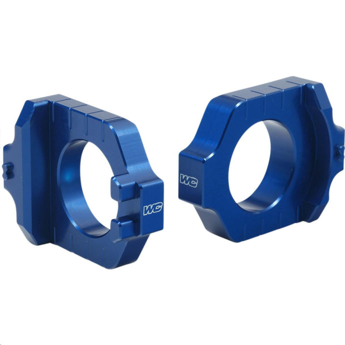 Works Connection 17-235 Elite Axle Blocks - Blue