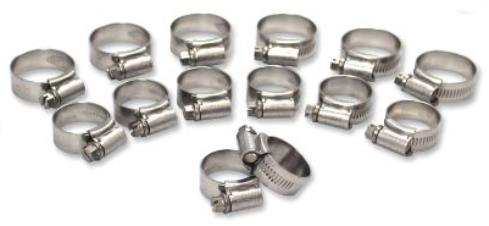 Moose Racing CK KTM-57 Clamp Kit for OEM Fit Radiator Hose