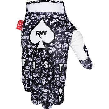 Load image into Gallery viewer, Fist Handwear Strapped R-Willy Ace Gloves (Large, Black/White)
