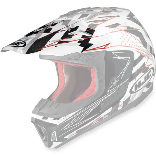 Hjc Visor for SPX Eruption Helmet - MC-1 Red