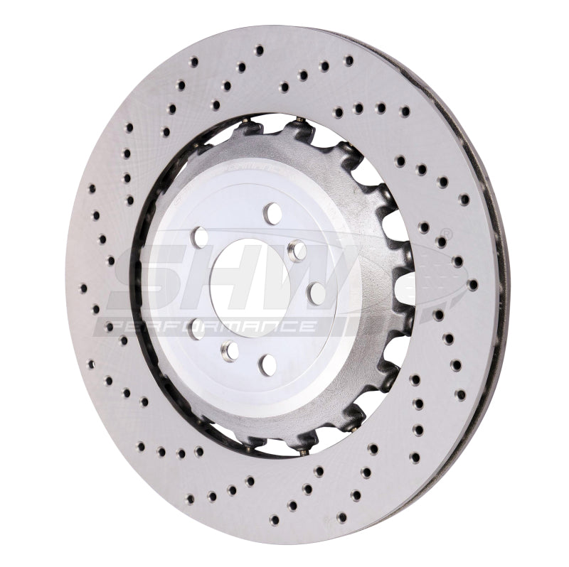 Load image into Gallery viewer, Shw Performance BRL48171 SHW Drilled Lightweight Rotors
