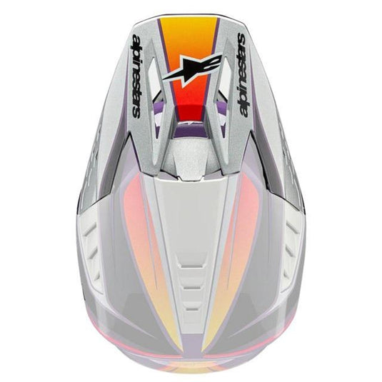Alpinestars Visor for S-M5 Sail Helmet - Violet/Black/Silver