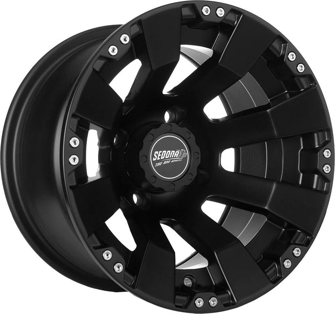 Sedona A7527015-52S Spyder Wheel - 12x7 - 5+2 Offset - 4/115