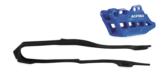 Acerbis 2449470003 Chain Guide and Slider Kit - Blue