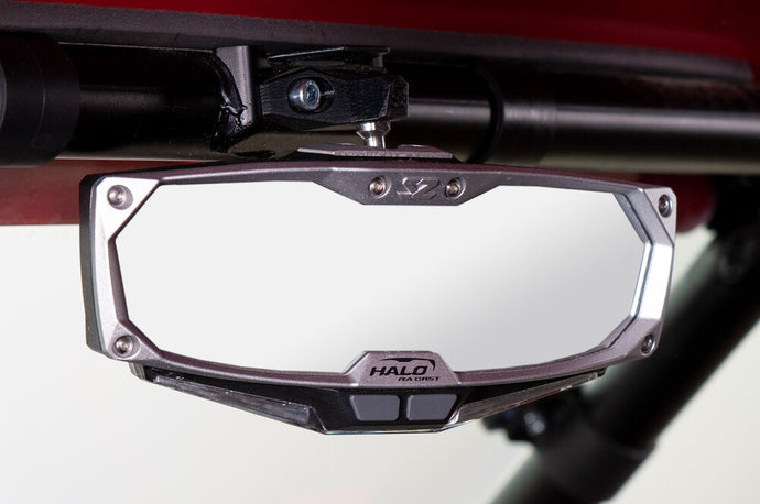 Seizmik 56-18001 Halo-RA LED Rearview Mirror with Cast Aluminum Bezel - Polaris RZR Pro XP