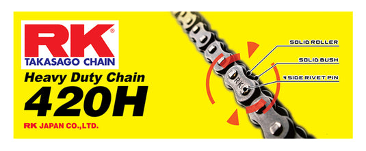 Rk Chain 420H-120 RKC Non Sealed Chain
