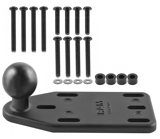 Ram Mounts RAM-B-346U RAM Motorcycle Brake/Clutch Reservoir Cover Base with 1in. Ball Offset