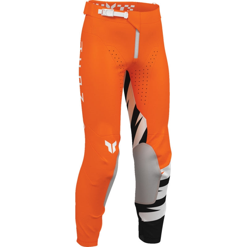 Load image into Gallery viewer, Thor Launchmode Shockie Youth Pants (20, Flo Orange/Black)
