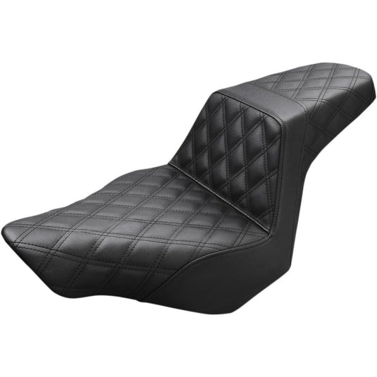 Saddlemen 813-27-175 Step-Up Full LS Seat - Black Full Diamond