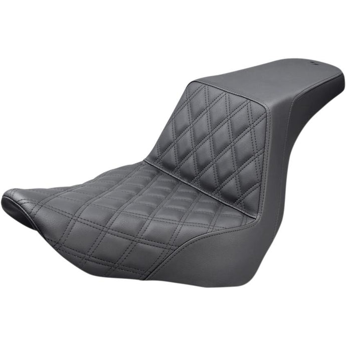 Saddlemen 818-29-172 Step-Up Front LS Seat - Black Diamond